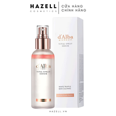 Serum + xịt khoáng + xịt khóa nền d'Alba Vital Spray Serum 100ml (Hồng)