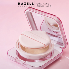 Phấn nước Clio Kill Cover Mesh Glow Essential Cushion SPF 50+ PA++++ Tặng Kèm Túi Gấu Dâu
