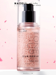 Tinh Chất Chống Nắng Nâng Tone Vely Vely Vitamin Dark Spot Tone Up Sun Serum SPF50+ PA++++ 30ml
