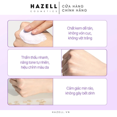 Kem chống nắng d'Alba White Truffle Purple Tone Up Suncream SPF 50+ PA++++ 50ml - Tím