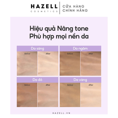 Kem chống nắng d'Alba White Truffle Purple Tone Up Suncream SPF 50+ PA++++ 50ml - Tím