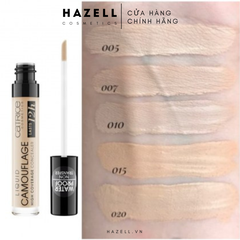 Kem Che Khuyết Điểm Catrice Liquid Camouflage High Coverage Concealer 5ml - HNK