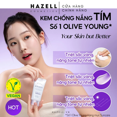 Kem chống nắng d'Alba White Truffle Purple Tone Up Suncream SPF 50+ PA++++ 50ml - Tím