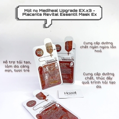 Mặt nạ MEDIHEAL Upgrade EX.x3 - Placenta Revital Essential Mask Ex ( vỏ nâu ) - MIẾNG