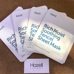 Mặt nạ Dear, Klairs Rich Moist Soothing Tencel Sheet Mask 25ml - HÀNG NHẬP KHẨU