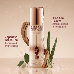Xịt Khóa Nền Charlotte Tilbury Airbrush Flawless Setting Spray Party All Night - Stay All Day 100ml