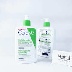 Sữa rửa mặt cho da khô CeraVe Hydrating Cleanser For Normal To Dry Skin (Nội địa Pháp)