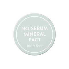 Phấn phủ nén Innisfree No-Sebum Mineral Pact 8.5g (Xanh mẫu mới)