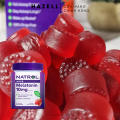 Kẹo dẻo giúp ngủ ngon Natrol Gummies Melatonin 10mg 90 viên
