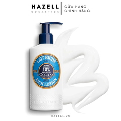Sữa Dưỡng Ẩm Bơ Đậu Mỡ L'Occitane Shea Butter Rich Body Lotion 250ml