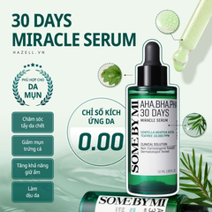 Tinh chất trị mụn SOME BY MI AHA-BHA-PHA 30 Days Miracle Serum 50ml - HNK