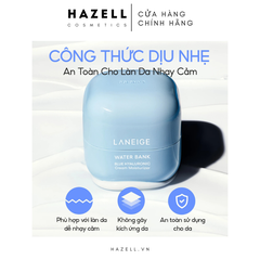 Kem dưỡng Laneige Water Bank Blue Hyaluronic Moisture Cream 50ml