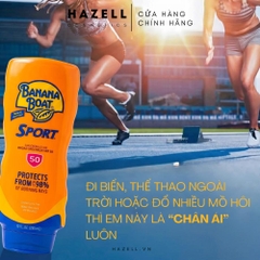 Kem chống nắng Banana Boat Sport Ultra SPF 50 Sunscreen Lotion 295ml