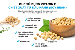 Viên uống vitamin E DHC Natural Vitamin E (Soybean) - HÀNG NHẬP KHẨU