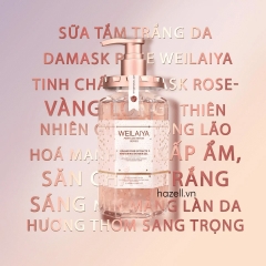 Sữa tắm trắng da Damask Weilaiya Grand Rose Extracts Whitening Shower Gel 450ml