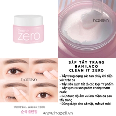 Sáp tẩy trang BANILA CO Clean it Zero Cleasing Balm Original