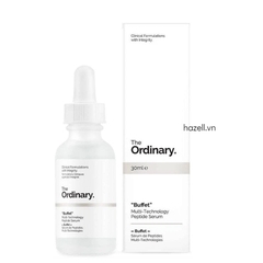 Tinh chất chống lão hoá The Ordinary Buffet Multi-Technology Peptide Serum 30ml