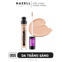 Kem Che Khuyết Điểm Catrice Liquid Camouflage High Coverage Concealer 5ml - HNK