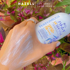 Sữa dưỡng thể chống nắng Hatomugi UV care & moisturizing SPF50+ PA ++++ 250ml (CHỮ CAM)