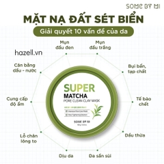 Mặt nạ SOME BY MI Super Matcha Pore Clean Clay Mask 100g