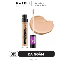 Kem Che Khuyết Điểm Catrice Liquid Camouflage High Coverage Concealer 5ml - HNK