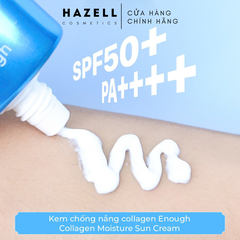 Kem chống nắng Collagen Enough Collagen Moisture Sun Cream SPF50+ PA+++ 50g - HÀNG NHẬP KHẨU