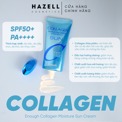 Kem chống nắng Collagen Enough Collagen Moisture Sun Cream SPF50+ PA+++ 50g - HÀNG NHẬP KHẨU
