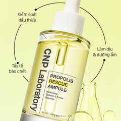 Tinh Chất Keo Ong CNP Laboratory Propolis Rescue Ampule 50ml  - HÀNG NHẬP KHẨU