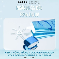 Kem chống nắng Collagen Enough Collagen Moisture Sun Cream SPF50+ PA+++ 50g - HÀNG NHẬP KHẨU