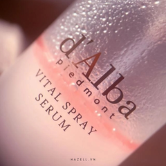Serum + xịt khoáng + xịt khóa nền d'Alba Vital Spray Serum 100ml (Hồng)