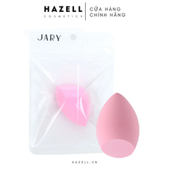 Mút trang điểm Jary Makeup Sponge Fullbox S1 - Quả Olive Cắt Vát Phần Đáy - HÀNG NHẬP KHẨU