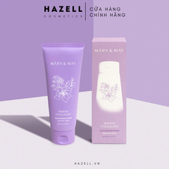 Sữa rửa mặt Mary&May White Collagen Cleansing Foam 150ml - HNK