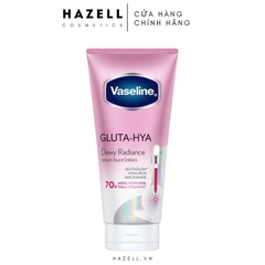 Sữa dưỡng thể Vaseline Healthy Bright Gluta-HYA 70X Serum Burst Lotion - Dewy Radiance 300ml - HNK