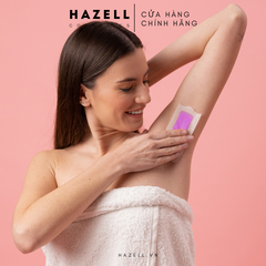 Miếng wax lông vùng bikini và nách Body Natur Hair Removal Wax Strips Brazilian Waxing Bikini And Underarms 8+4+2 Wipes - HÀNG NHẬP KHẨU
