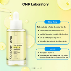 Tinh Chất Keo Ong CNP Laboratory Propolis Rescue Ampule 50ml  - HÀNG NHẬP KHẨU