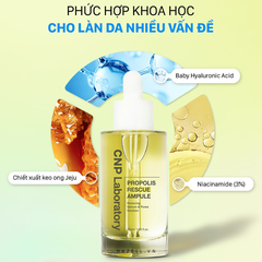 Tinh Chất Keo Ong CNP Laboratory Propolis Rescue Ampule 50ml  - HÀNG NHẬP KHẨU