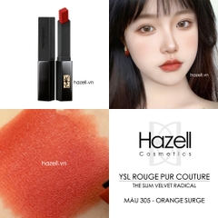 Son thỏi YSL Rouge Pur Couture The Slim Velvet Radical