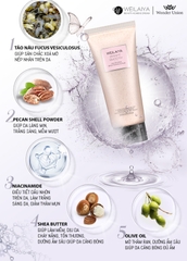 Kem ủ trắng tẩy da chết cơ thể Weilaiya Niacinamide Brightening Scrub 200ml