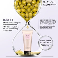 Kem ủ trắng tẩy da chết cơ thể Weilaiya Niacinamide Brightening Scrub 200ml