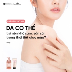 Kem ủ trắng tẩy da chết cơ thể Weilaiya Niacinamide Brightening Scrub 200ml