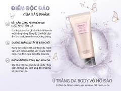 Kem ủ trắng tẩy da chết cơ thể Weilaiya Niacinamide Brightening Scrub 200ml