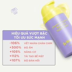 Kem dưỡng By Wishtrend Vitamin A-Mazing Bakuchiol Night Cream 30g