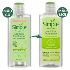 Toner Simple Soothing Facial 200ml