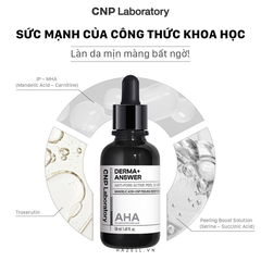 Tinh chất CNP Laboratory Derma+ Answer Anti-pore Active Peel Ampule 50ml (AHA)- HÀNG NHẬP KHẨU