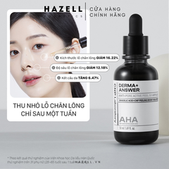 Tinh chất CNP Laboratory Derma+ Answer Anti-pore Active Peel Ampule 50ml (AHA)- HÀNG NHẬP KHẨU