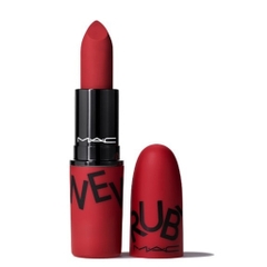 Son thỏi M.A.C Ruby's Crew Powder Kiss Lipstick 3g (Vỏ đỏ)