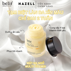 Mặt nạ ngủ BELIF Super Knights Multi Vitamin Mask 75ml - HÀNG NHẬP KHẨU