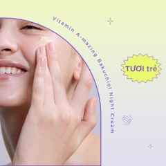 Kem dưỡng By Wishtrend Vitamin A-Mazing Bakuchiol Night Cream 30g - HÀNG NHẬP KHẨU