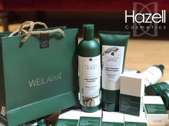 Bộ Gội Xả Gừng Weilaiya Ginger (Xanh Trắng)