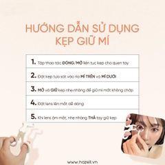 Kẹp giữ mí đeo lens